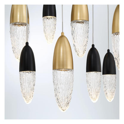 ?crou 12 Light 14" Wide Suspension Multi Light Pendant