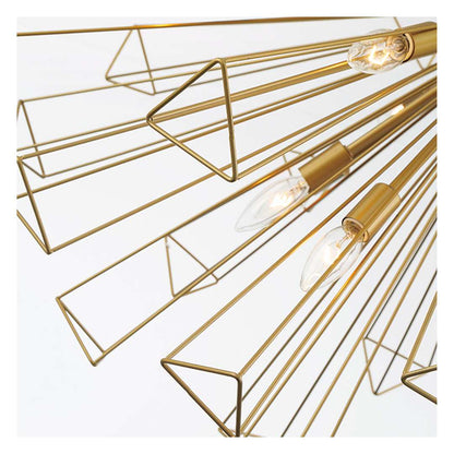 Dendelio 29 Light 41" Wide Sputnik Chandelier