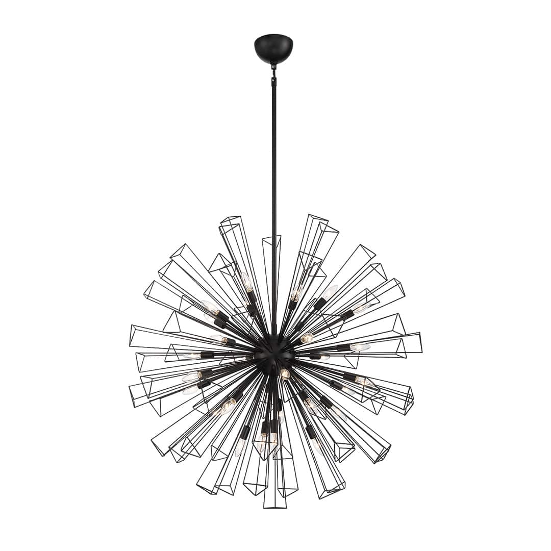 Dendelio 29 Light 41" Wide Sputnik Chandelier