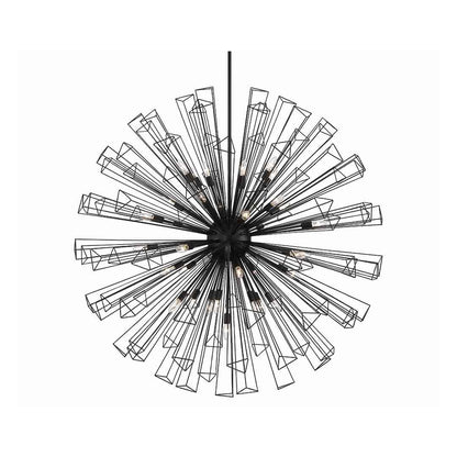 Dendelio 35 Light 54" Wide Sputnik Chandelier
