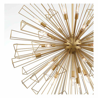 Dendelio 35 Light 54" Wide Sputnik Chandelier