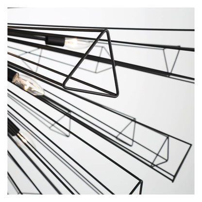 Dendelio 35 Light 54" Wide Sputnik Chandelier