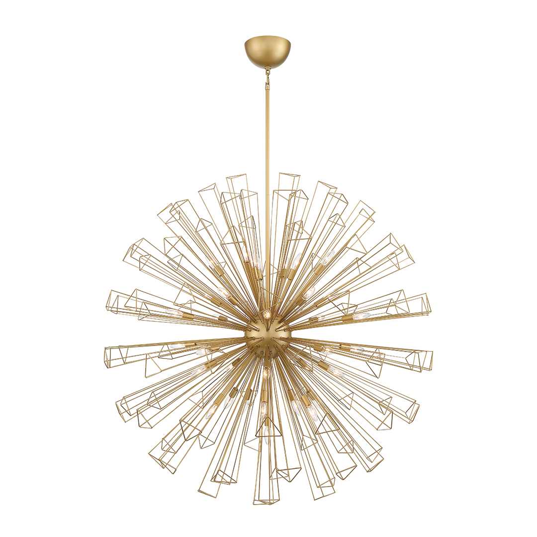 Dendelio 35 Light 54" Wide Sputnik Chandelier