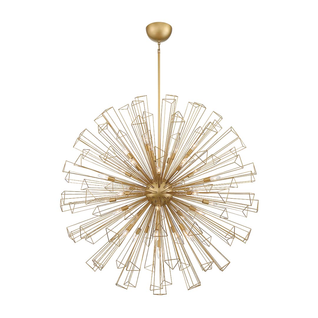 Dendelio 35 Light 54" Wide Sputnik Chandelier