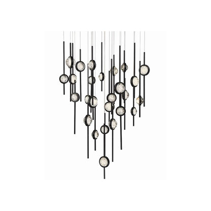 Barletta 40" Wide LED Suspension Multi Light Pendant