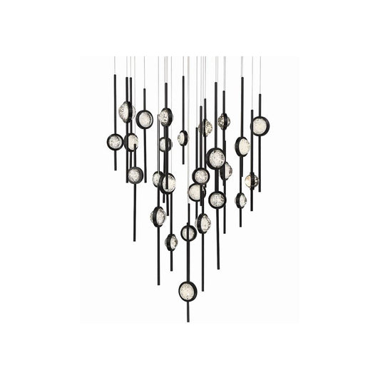 Barletta 40" Wide LED Suspension Multi Light Pendant