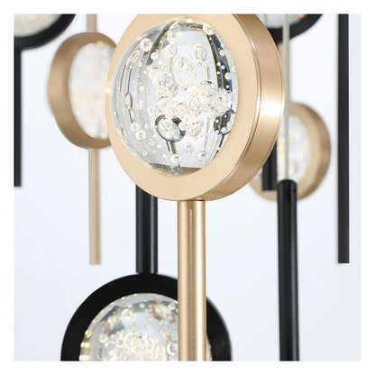 Barletta 40" Wide LED Suspension Multi Light Pendant