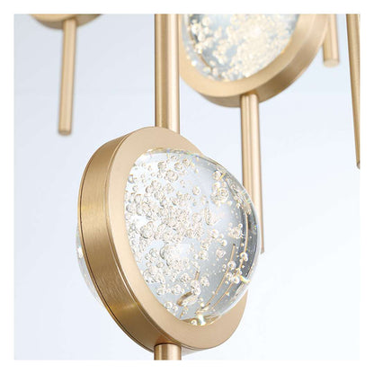 Barletta 40" Wide LED Suspension Multi Light Pendant