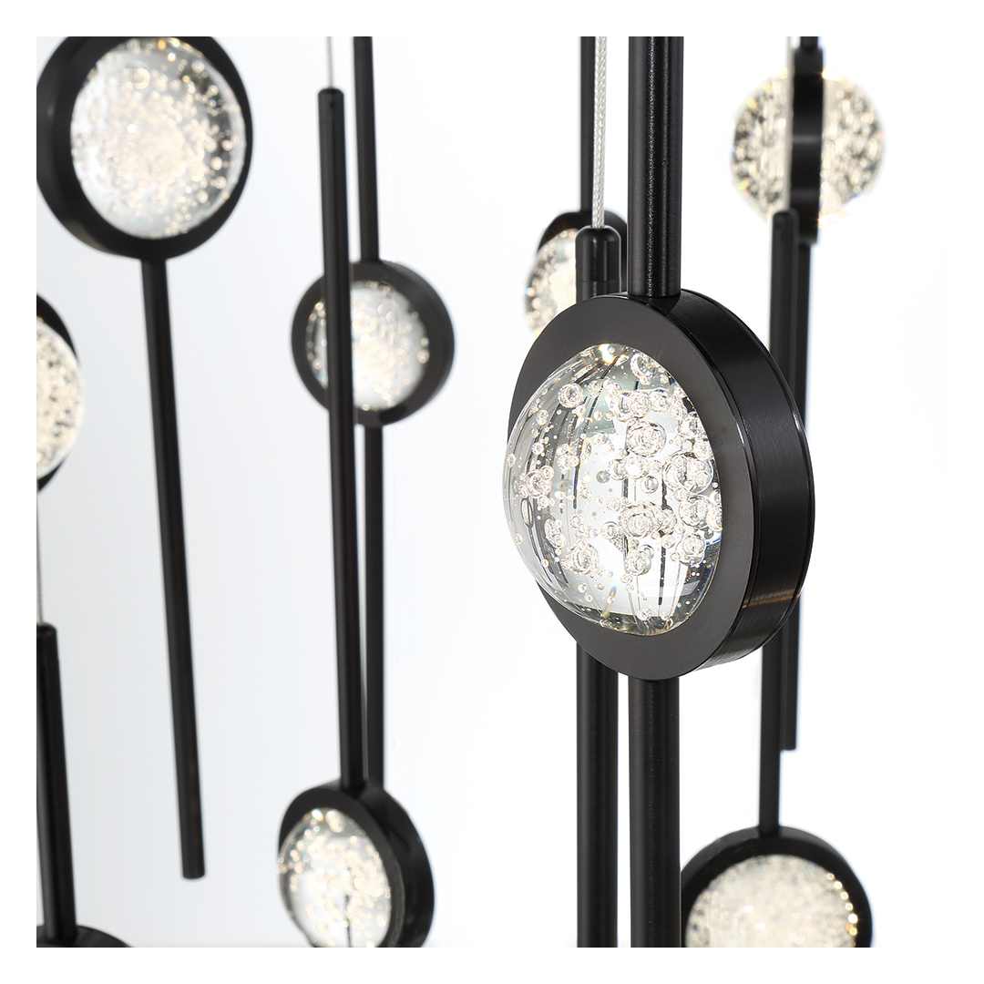 Barletta 40" Wide LED Suspension Multi Light Pendant