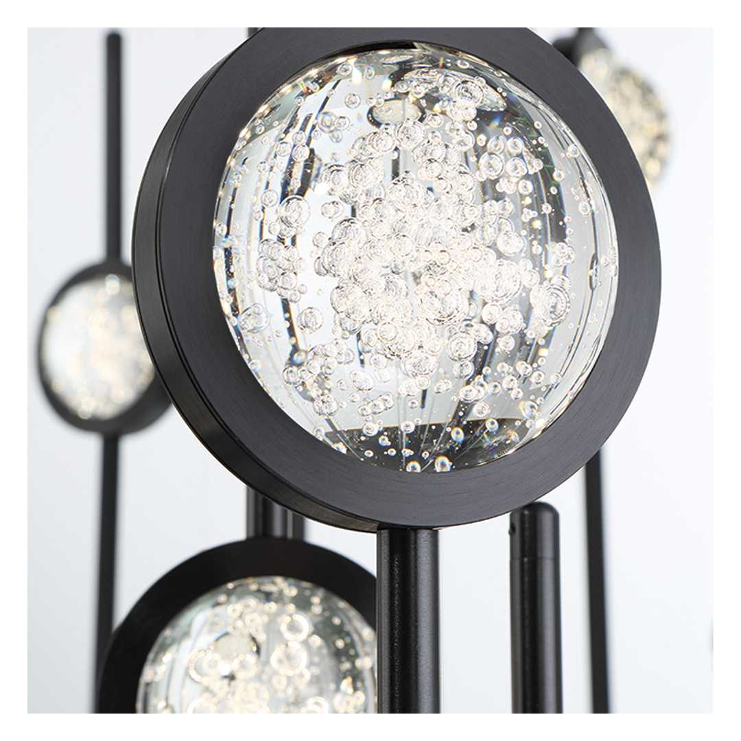 Barletta 40" Wide LED Suspension Multi Light Pendant