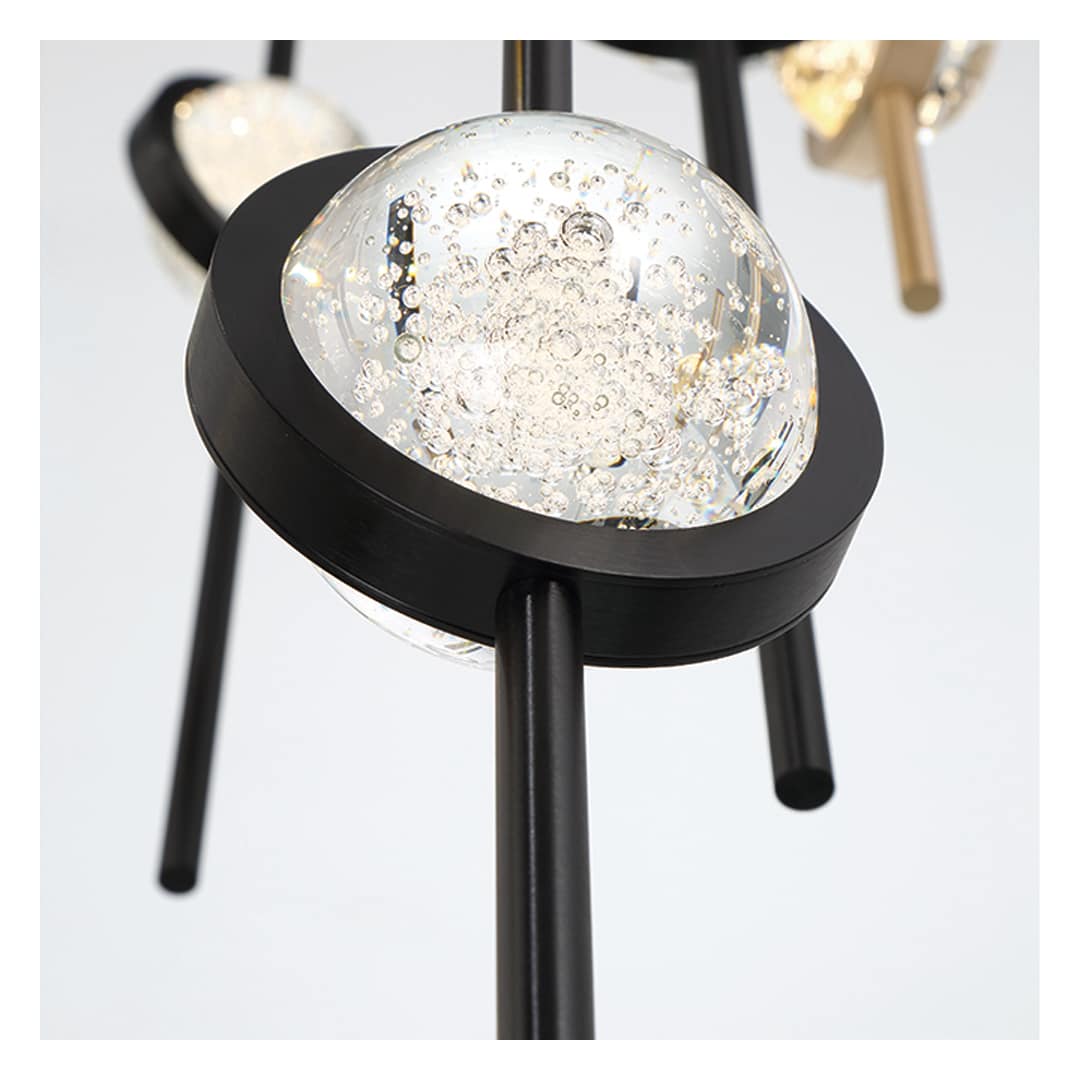 Barletta 40" Wide LED Suspension Multi Light Pendant