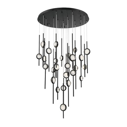 Barletta 40" Wide LED Suspension Multi Light Pendant