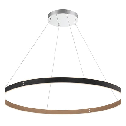 Verdura 45" Wide LED Ring Chandelier