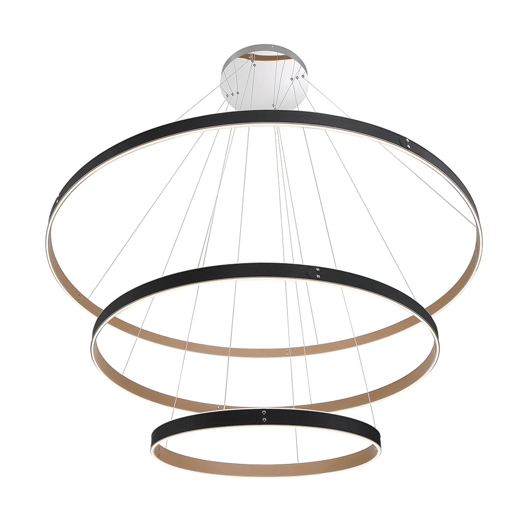 Verdura 3 Light 60" Wide LED Ring Chandelier