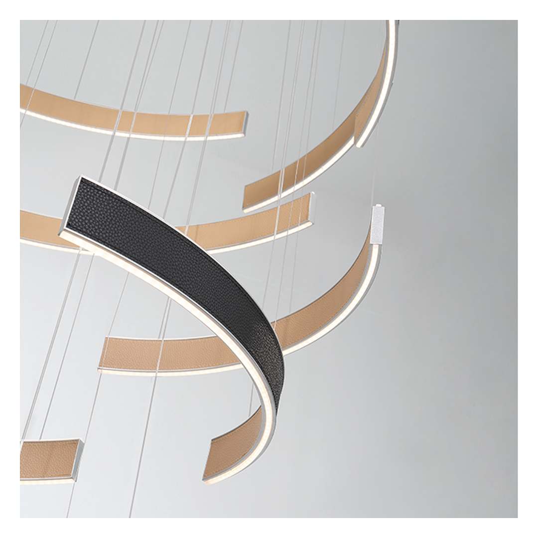 Verdura 41" Wide LED Suspension Multi Light Pendant