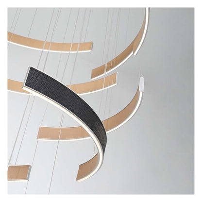 Verdura 41" Wide LED Suspension Multi Light Pendant