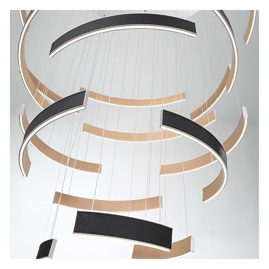 Verdura 41" Wide LED Suspension Multi Light Pendant