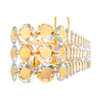 Perrene 8 Light 40" Wide Linear Chandelier