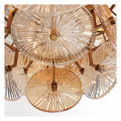 Sue-Anne 27 Light 40" Wide Abstract Chandelier