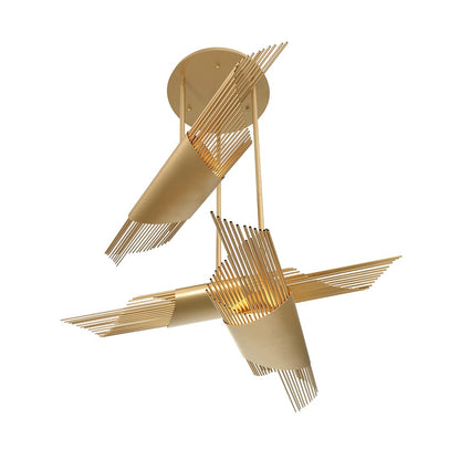 Umura 3 Light 52" Wide LED Abstract Multi Light Pendant