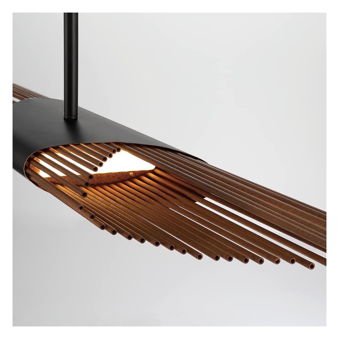 Umura 3 Light 52" Wide LED Abstract Multi Light Pendant