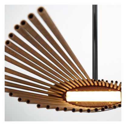 Umura 3 Light 52" Wide LED Abstract Multi Light Pendant