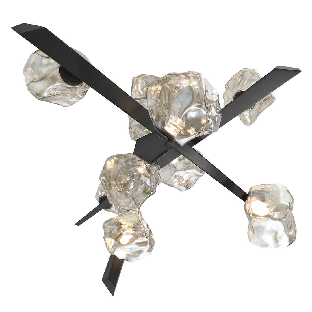 Thorah 36" Wide LED Abstract Chandelier