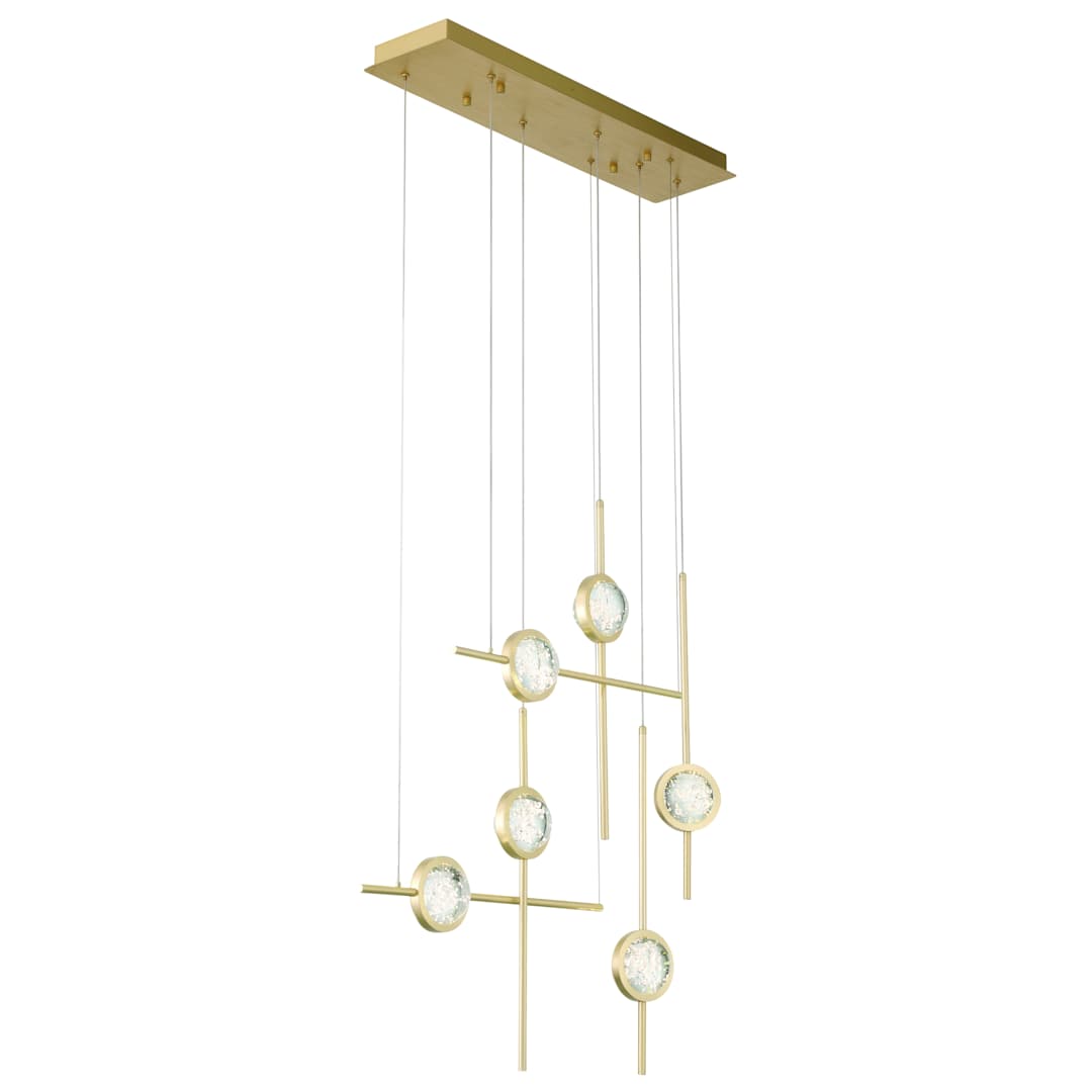 Barletta 33" Wide LED Abstract Chandelier