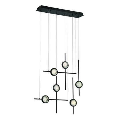 Barletta 33" Wide LED Abstract Chandelier