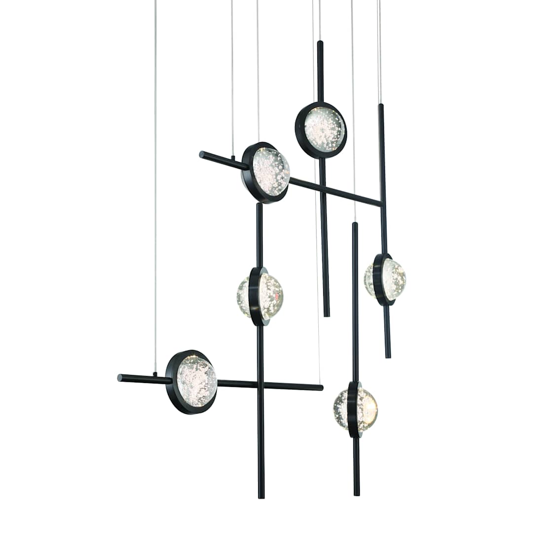 Barletta 33" Wide LED Abstract Chandelier