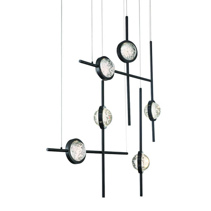 Barletta 33" Wide LED Abstract Chandelier