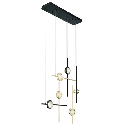 Barletta 33" Wide LED Abstract Chandelier