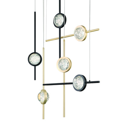 Barletta 33" Wide LED Abstract Chandelier