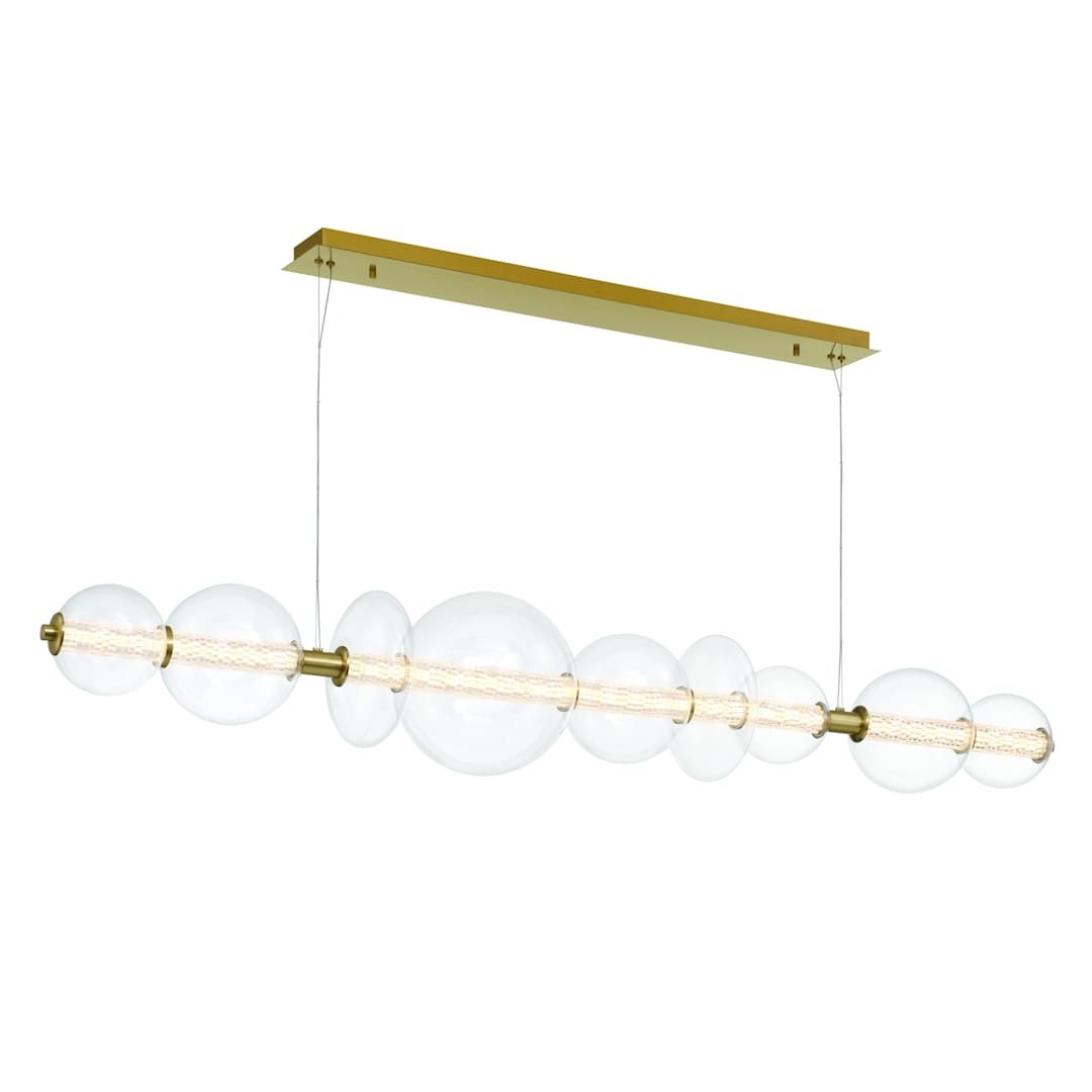 Atomo 74" Wide LED Linear Chandelier