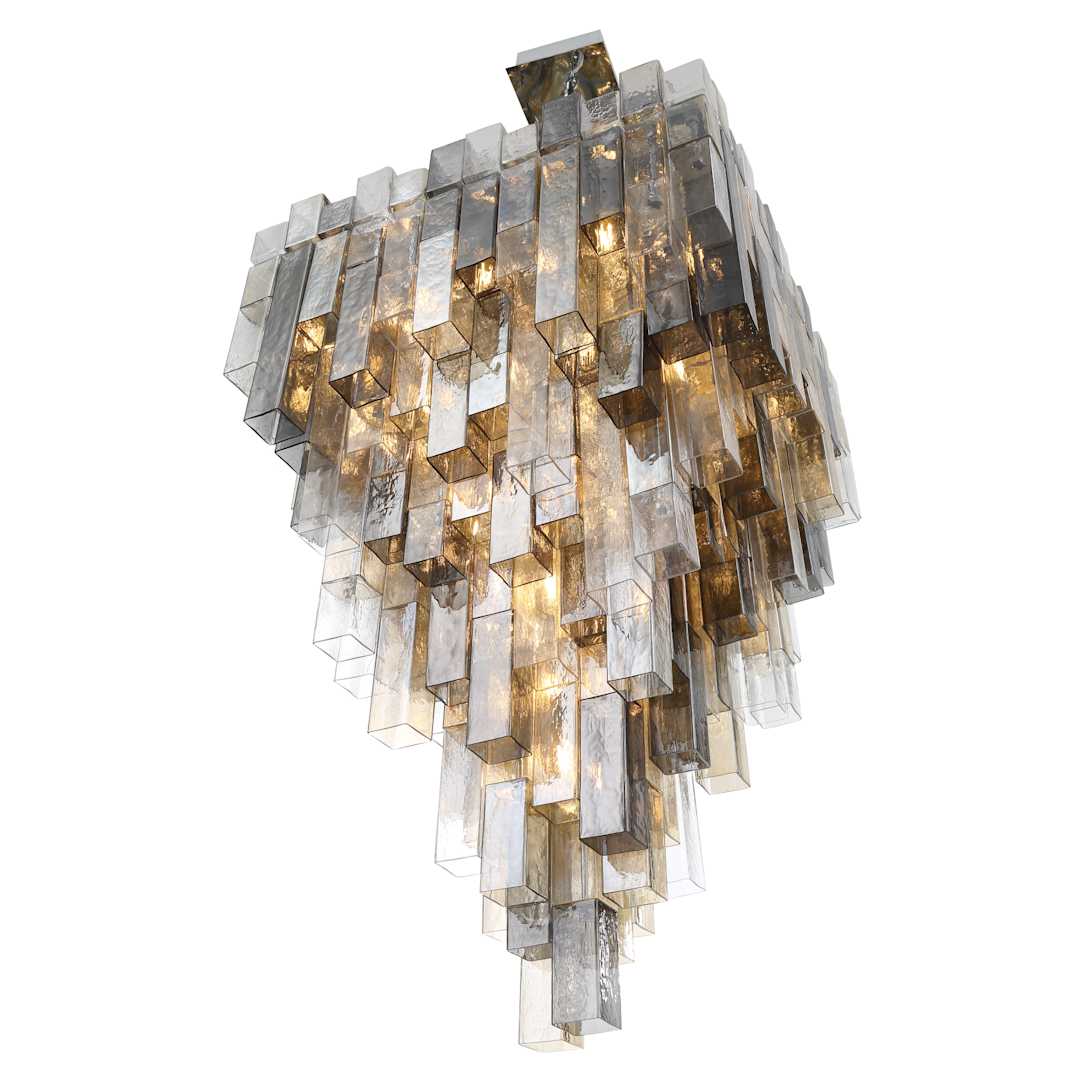Altesa 46 Light 34" Wide Waterfall Chandelier