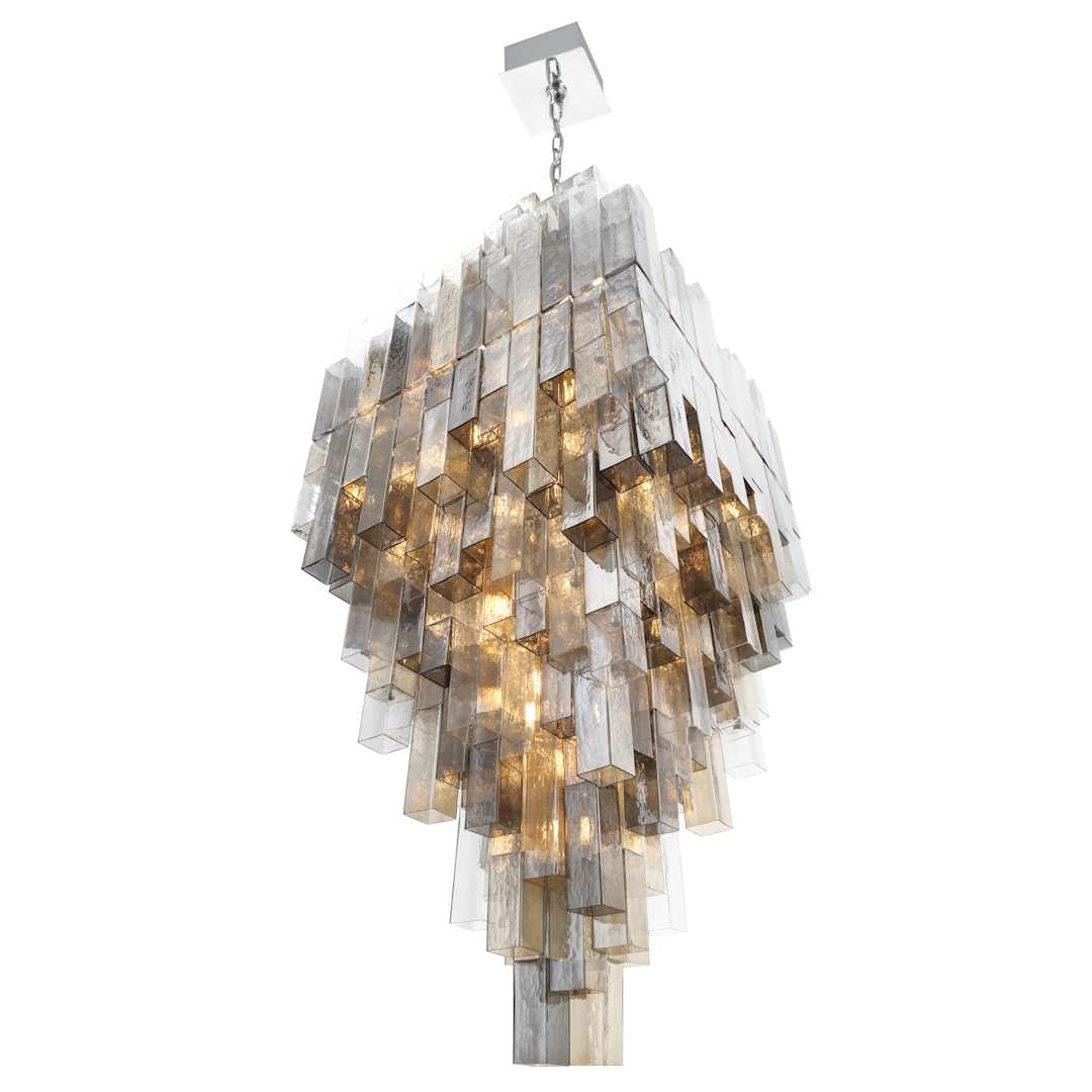 Altesa 68 Light 34" Wide Waterfall Chandelier