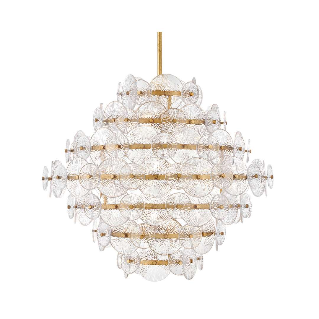 Rene 16 Light 30" Wide Ring Chandelier