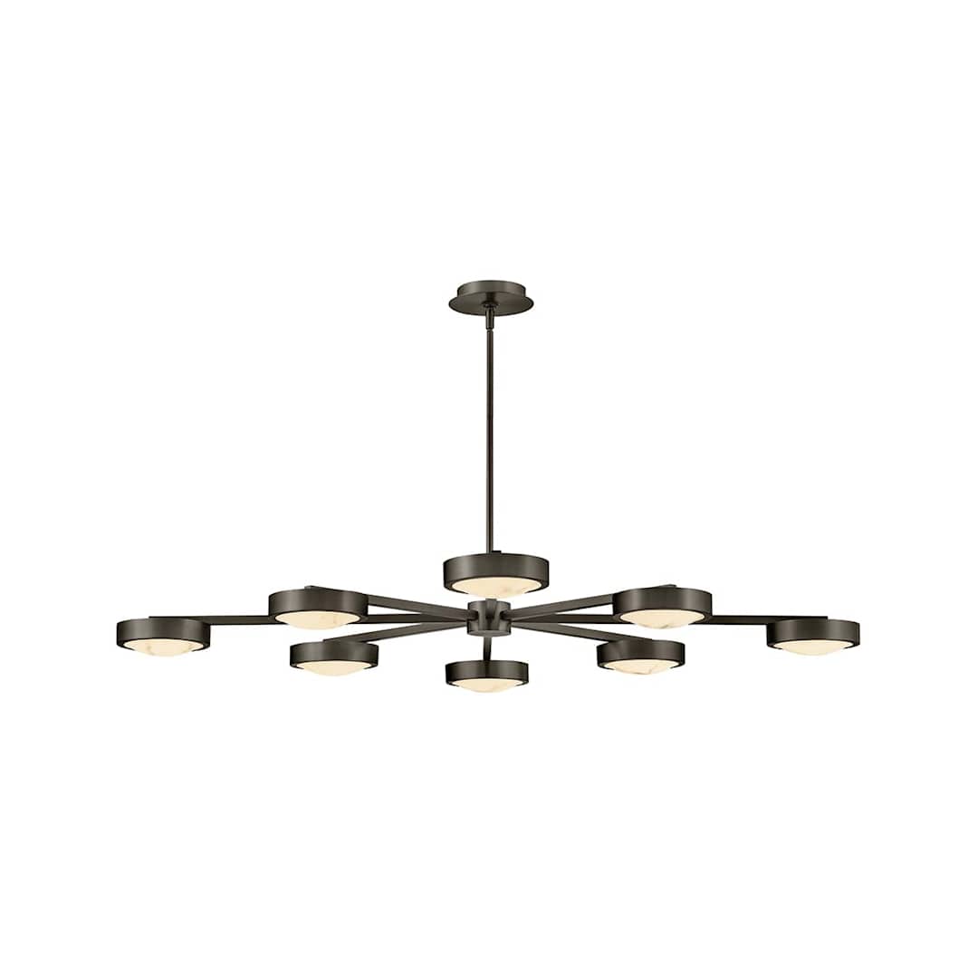 Cava 50" Wide Semi-flush Ceiling Fixture
