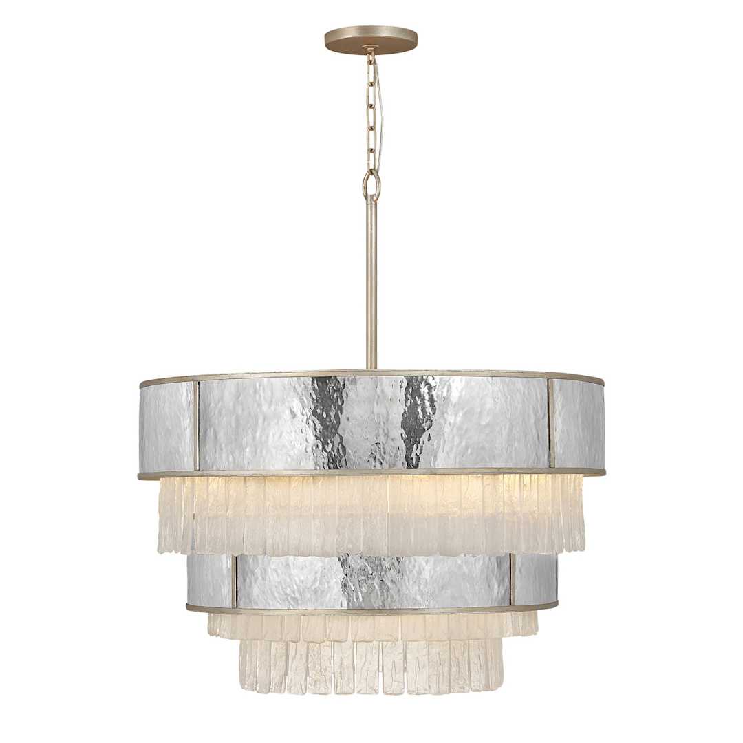 Reverie 12 Light 32" Wide Waterfall Drum Chandelier