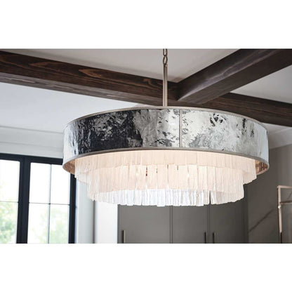 Reverie 8 Light 36" Wide Crystal Drum Chandelier