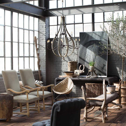 12 Light 2 Tier Chandelier from the Middlefield Collection