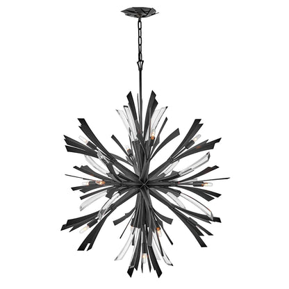 Vida 13 Light 42" High Abstract Chandelier