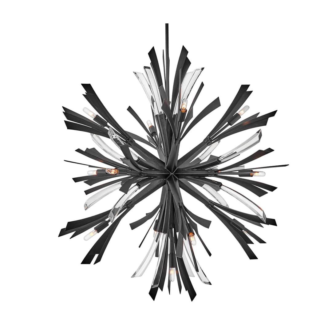 Vida 13 Light 42" High Abstract Chandelier