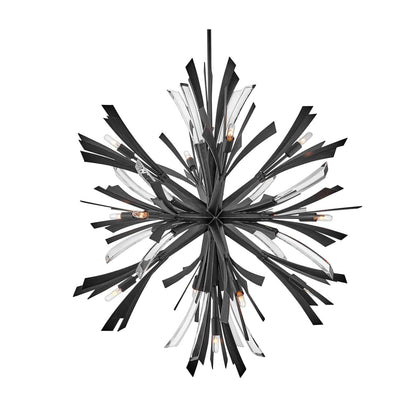Vida 13 Light 42" High Abstract Chandelier