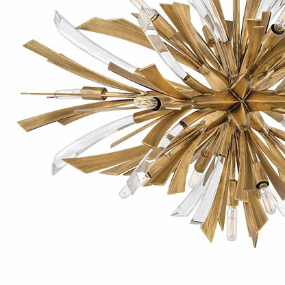 Vida 13 Light 36" Wide Abstract Chandelier