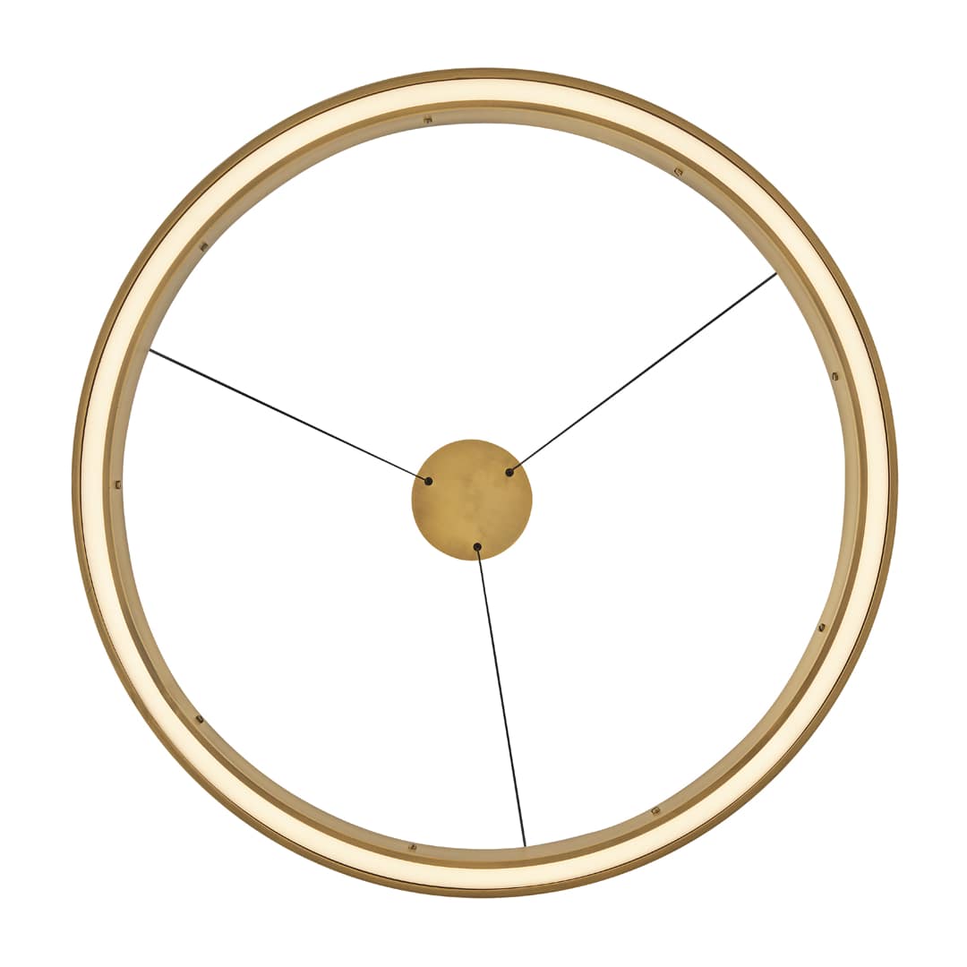 Althea 38" Wide LED Ring Chandelier