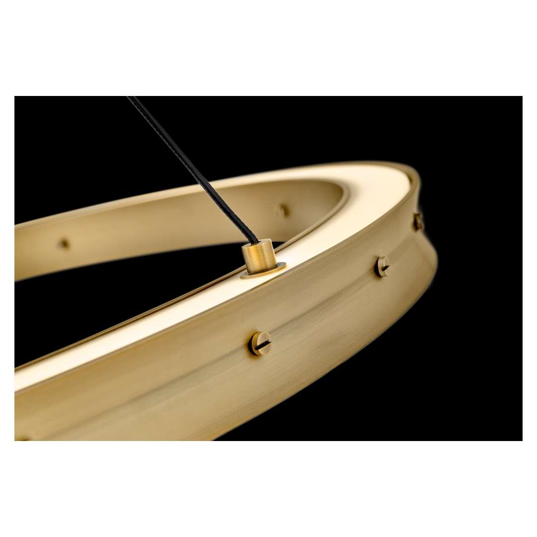 Althea 38" Wide LED Ring Chandelier