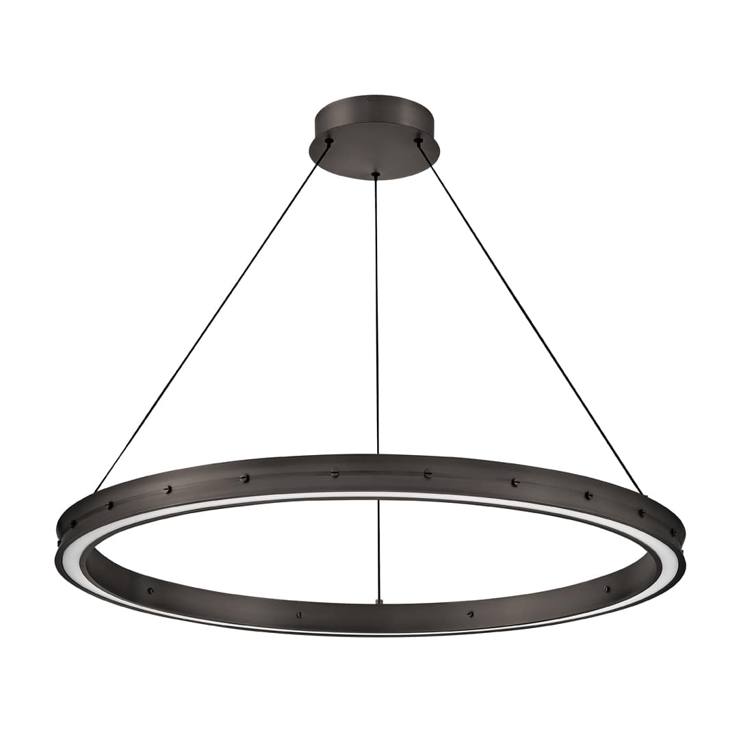 Althea 38" Wide LED Ring Chandelier