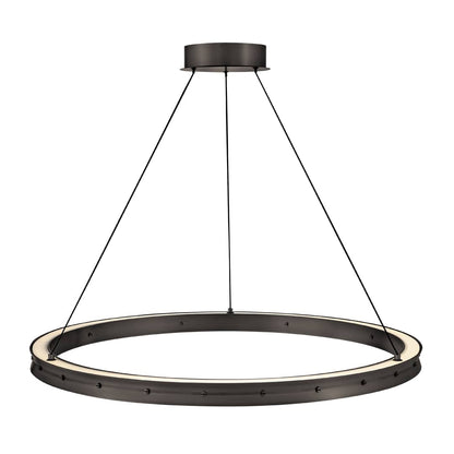 Althea 38" Wide LED Ring Chandelier