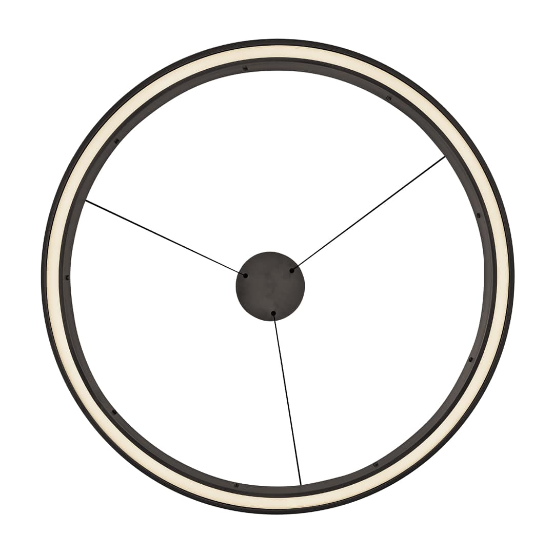 Althea 38" Wide LED Ring Chandelier